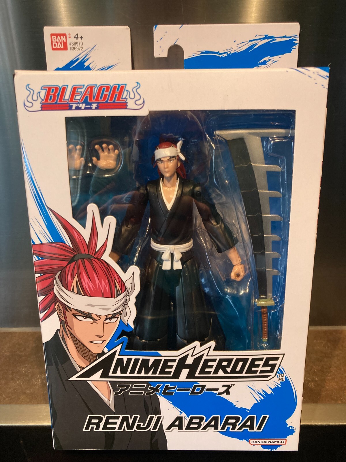 Bleach Anime Heroes Renji Abarai Bandai décorez votre espace de jeu avec ce héros de manga