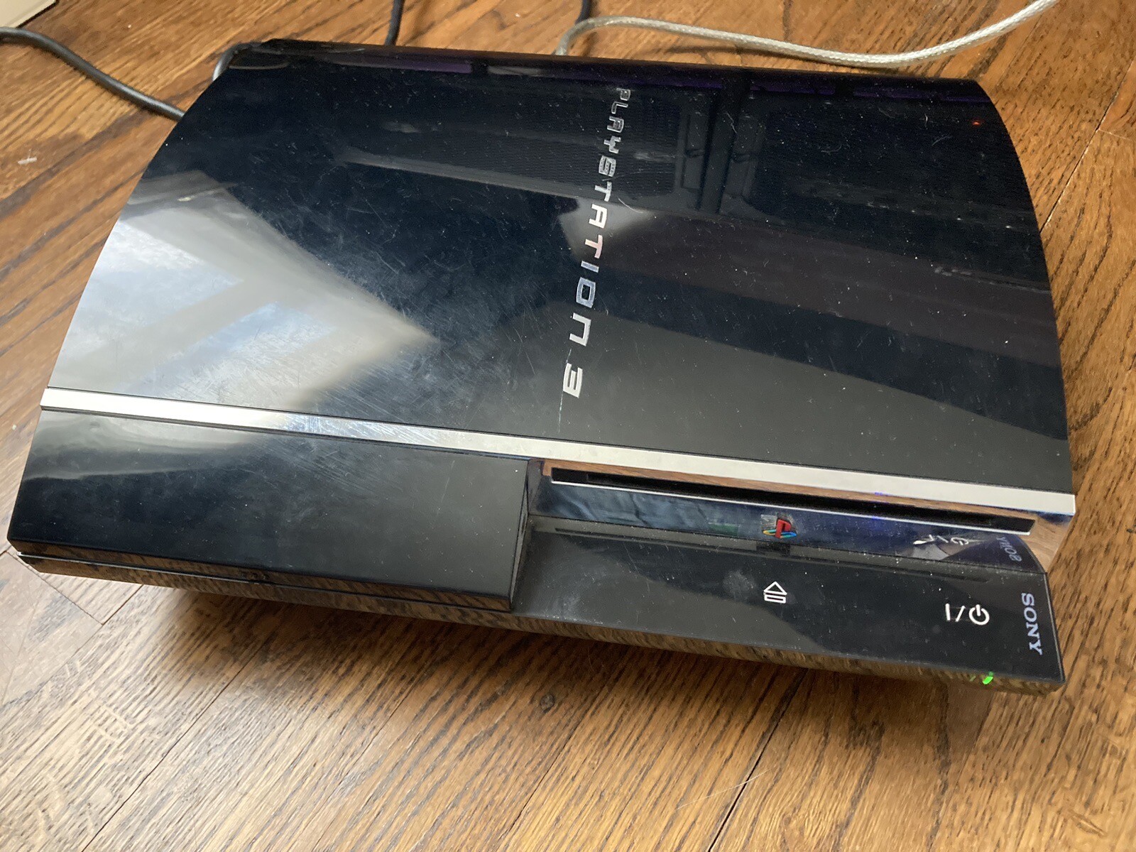 Sony Playstation 3 FAT CECHE01 PS1 PS2 PS3 Backwards Compatible 80GB Console eBay