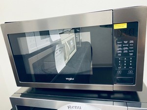 Whirlpool 1 6 Cu Ft 1200 Countertop Microwave Fingerprint Resist Black Stainless 883049458311 Ebay Whirlpool 1 6 Cu Ft 1200 Countertop