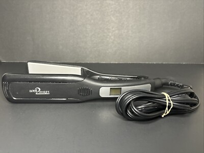 Remington Wet 2 Straight Flat Iron Model S-8001 Black 1.75'' Digital-TESTED WORKS