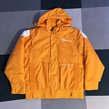 Tennessee Volunteers Nike Team Sports Mens M Orange Quilted Coat Jacket Hooded