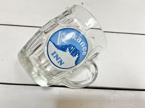 Ultra Rare Kokanee Inn Beer Glass Mug Vintage Stein Clear British Columbia - Bild 6 von 6