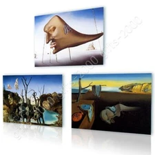 Sleep Reflecting Memory Melting Clock by Salvador Dali | Canvas (Rolled) | Wall