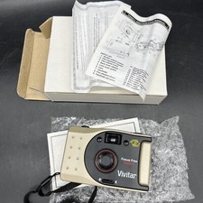 BRAND NEW- Vivitar PN2011 Focus Free-Panoramic 35mm Point  Shoot Film Camera