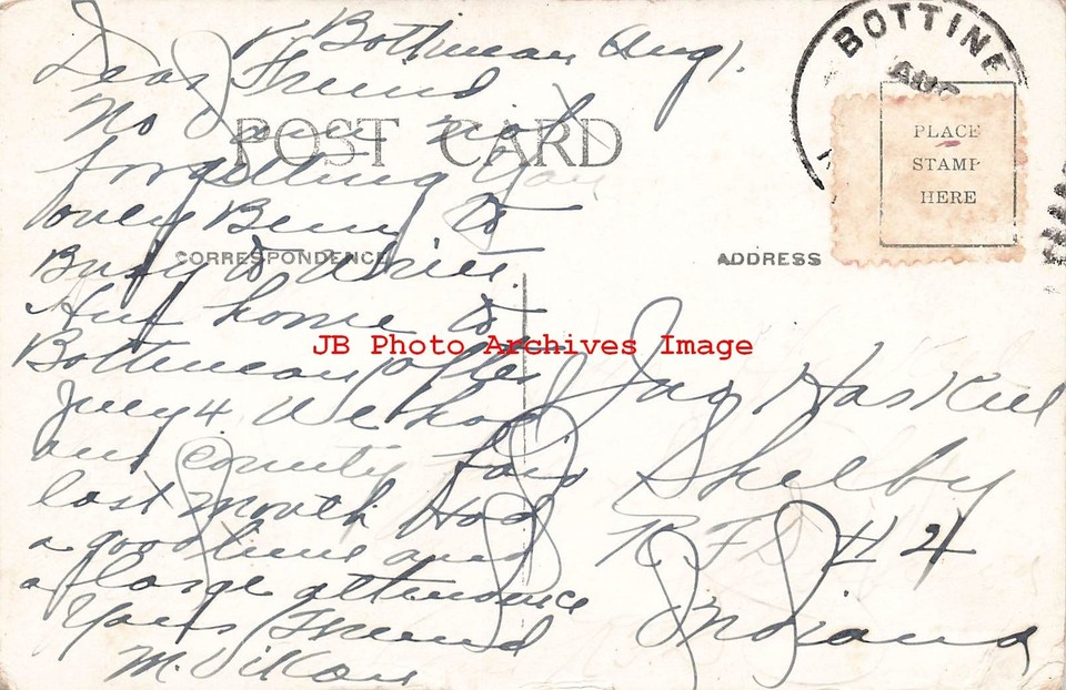 ND, Bottineau, North Dakota, High School Building, Exterior View eBay