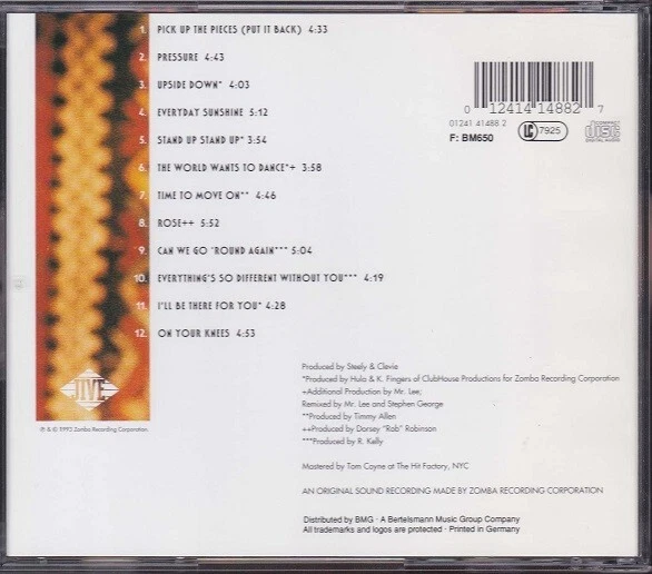 BILLY OCEAN  /TIME TO MOVE ON * NEW CD 1993 * NEU - Bild 2 von 2