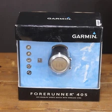 GARMIN 405 Forerunner GPS enabled Sport Watch, w/  HRM1G Heart Rate Monitor NIOB