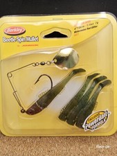 Berkley PowerBait Spin Mullet Spinnerbait WATERMELON RED GLITTER 10182402