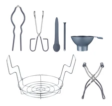 CONCORD 7 PCS Canning Set Premium Stainless Steel  Starter Kit w/ Rack