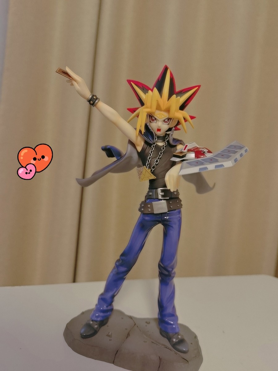 Yugi Muto Figurine Style Yu-Gi-Oh en PVC Dessin animé Manga objet 28cm