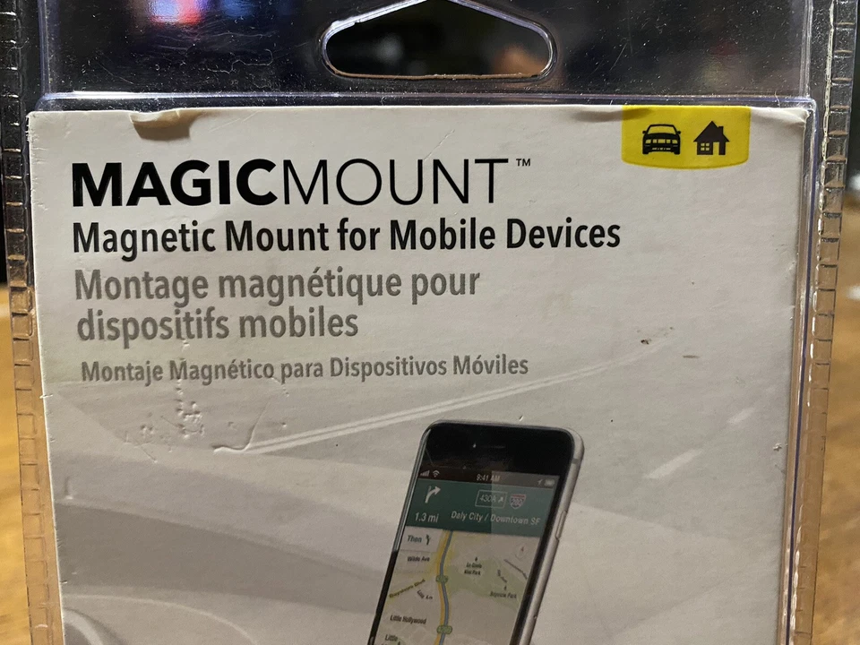 SCOSCHE 通用磁力安装手机支架 360° 汽车家用 iPhone 三星 GPS — 第 4/4 张图片