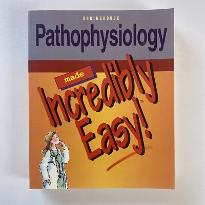 Pathophysiology Made Incredibly Easy, Springhouse (1998) Book, Science