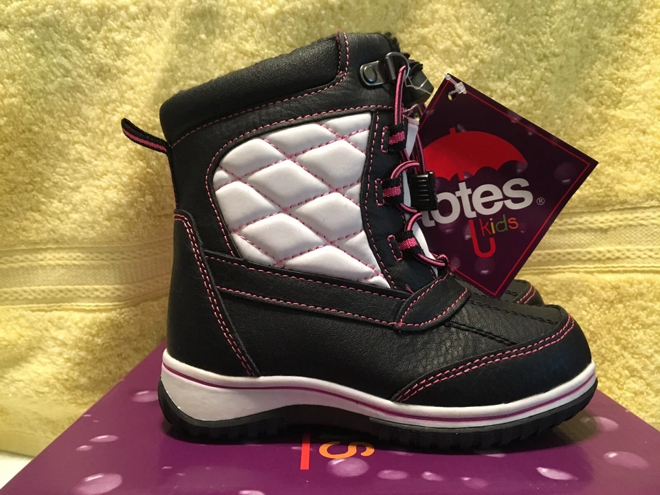 TOTES KIDS Toddler Girl's WINTER SNOW BOOTS KIM Thermolite   SIZE - 8     NIB - Image 3 of 4