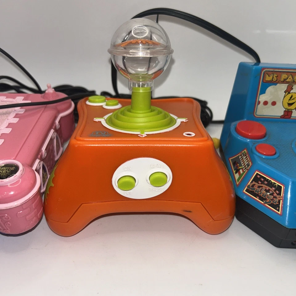 Лот из 3 игр Ms Pac-Man 5 в 1 Disney Princess & Nickelodeon Jakks Plug N Play - Изображение 3 из 4