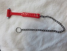 ✅🔥🧯LOT OF 10-FIRE EXTINGUISHER CABINET GLASS/PLEXIGLASS BREAKER BAR..RED-NEW