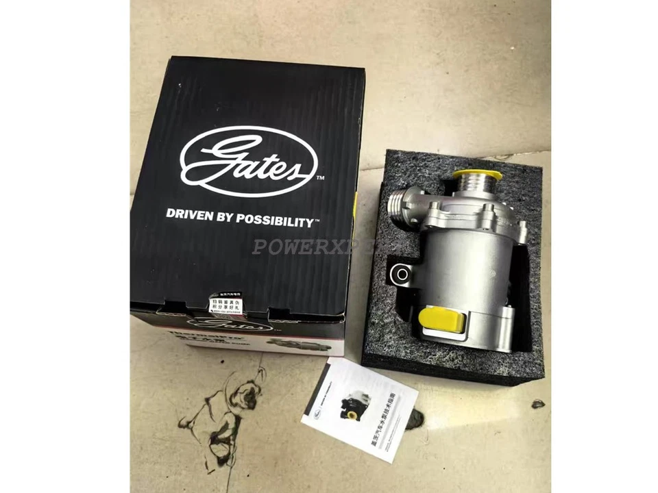 11517596763 OEM Gates Engine electric water pump For 2013-16 BMW 335i 435i 535i Foto 3 de 4