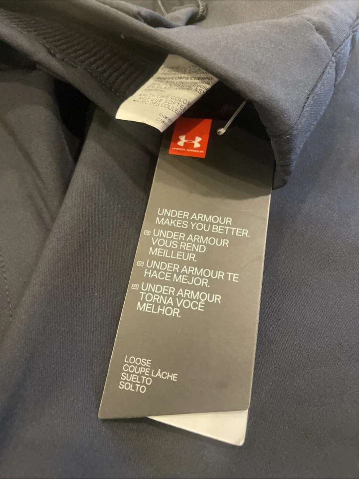 NUEVO CON ETIQUETAS Pantalones Cortos de Golf Under Armour Iso-Chill Calce Suelto Negros Para Hombre Talla 38-9” ¡Entrepierna! Foto 3 de 4