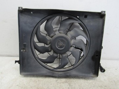 2011 2013 Hyundai Equus radiator AC engine cooling fan assembly motor shroud OEM