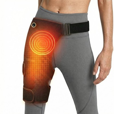 Hip Brace Heating Pad - Heated Support for Hip Pain Sciatic Nerve Lower Back ...