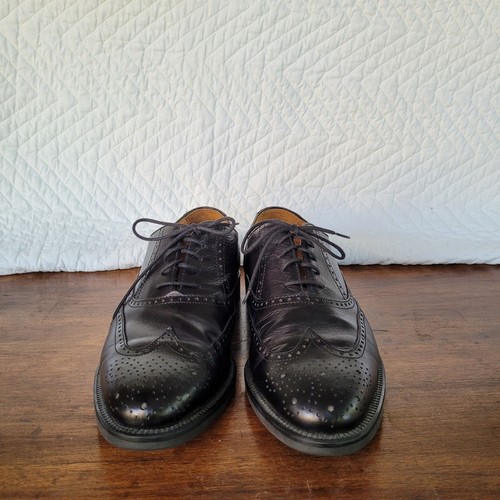 Scarpe eleganti Oxford Church's fatte a mano Prima Classe 10,5 in pelle nera - Foto 4 di 10