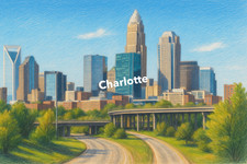 Charlotte Coloured Pencil Art (AI GENERATED IMAGE)