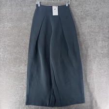 Nike Women's Tech Fleece High-Waisted Pleated Pants Green Small FV8052-390 140