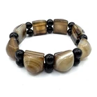 Stunning Vintage Agate Stone Bracelet