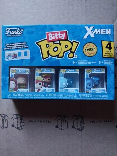 Bitty Pop Marvel X-MEN Beast Chase Funko Bitty Pop! 4-Pack New FREE SHIPPING