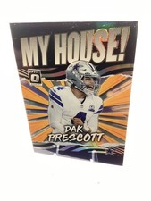 2021  Donruss Optic Dak Prescott My House! Holo Silver Prizm #MH-6 Cowboys 