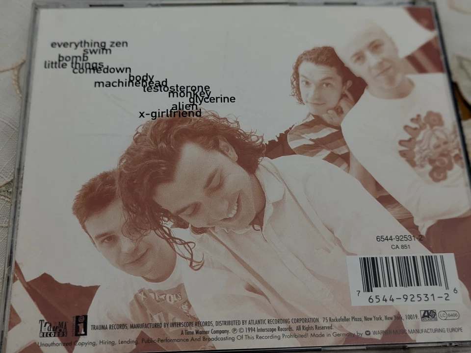 BUSH Sixteen Stone 1994 Interscope Records Hard Rock Grunge Everything zen swim - Bild 4 von 4