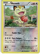 Meowth Common XY - Roaring Skies 67/108 LP