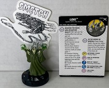 EAX 058 Loki Super Rare Figure - Marvel Heroclix Earth X 2019