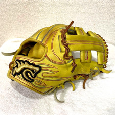 Glove Studio RYU STS Model Hardball Infielder Glove 11.25 Yellow Kip Leather F/S