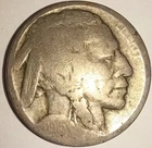 1915 P US BUFFALO NICKEL - ACTUAL COIN - FIVE CENTS USA - RESTORED 1915-P