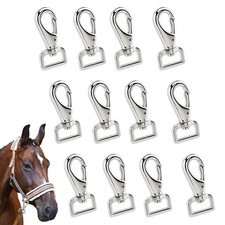 12Pcs Swivel Eye Bolt Snaps,zinc Alloy Trigger Snap Hooks Swivel Snap Hook