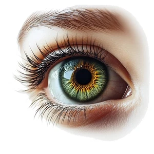 Human Eye Self Adhesive Sticker