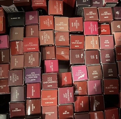 MAC Lipstick (Matte, Satin, Amplified Creme, Lustre) Choose Color