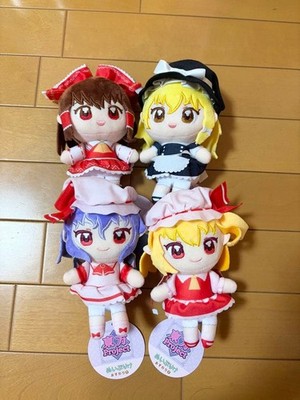 Touhou Projekt Plüsch sitzend Reimu Marisa Remilia Flandre Set authentisch