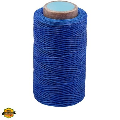 284 Yards Waxed Thread, 210D Heavy Duty Upholstery Wax Thread for Leather Sew...