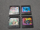 sega game gear video games lot - working (sonic 2, ecco, xmen, tazmania)
