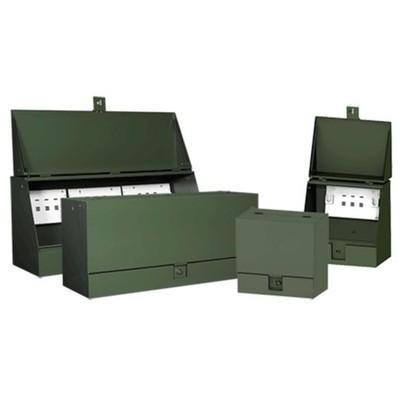 Hoffman UJ303023M2 Sectionalizing Cabinet, Steel, 30.00'' x 30.00'' x 23.00'' Green