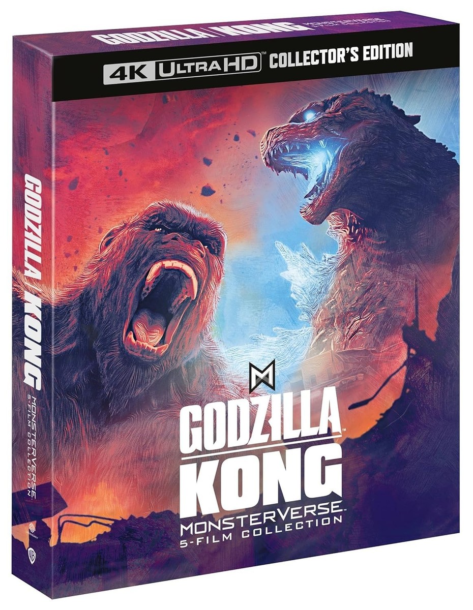 Godzilla / Kong: MonsterVerse 5-Film Collection 4K UHD Blu-ray