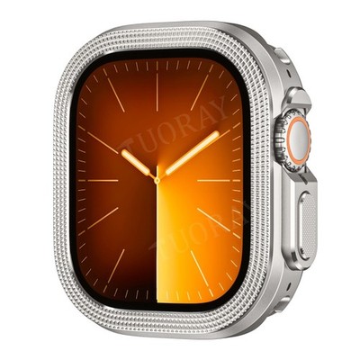 For Apple Watch Ultra 3 Ultra 2 Ultra 1 49mm Bumper Frame Case Cover Zinc Alloy