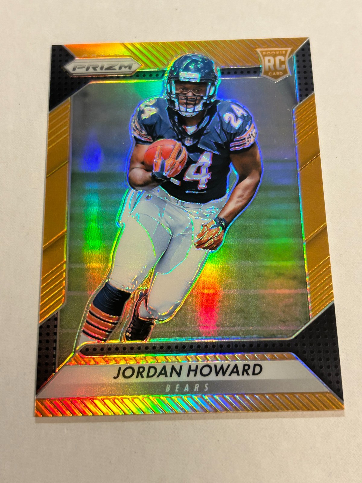 Jordan Howard Panini Prizm #212 Orange