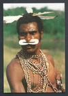 Asmat Warrior Nose Piercing Bi-pane Necklace Feathers Irian Jaya Indonesia