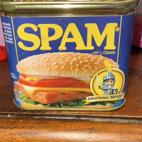 SPAM Classic 12 oz Metal Hideaway Diversion Safe w/ Hidden Compartment