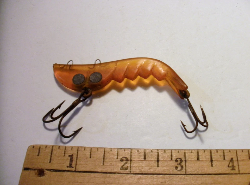 Vintage Sportman Shrimp Fishing Lure, 3 Inch, Made in Corpus Christi, Texas - Image 2 of 4