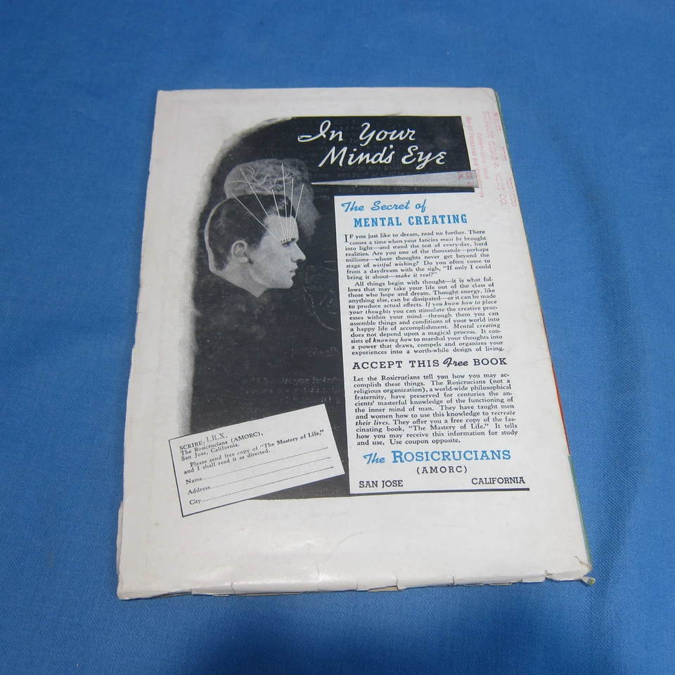 FANTASTIC ADVENTURES 1952 2 Issues Ziff-Davis Pulp Magazine Foto 3 de 4