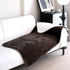 gogobunny Waterproof Bed Blanket, Reversible Sherpa Fleece Throw Blanket for ...