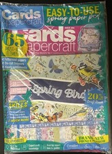 Simply cards papercraft magazine Issue 266 2025 Spring Birds Sealed